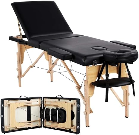 Yaheetech Pro Portable Massage Table Lightweight Folding Facial