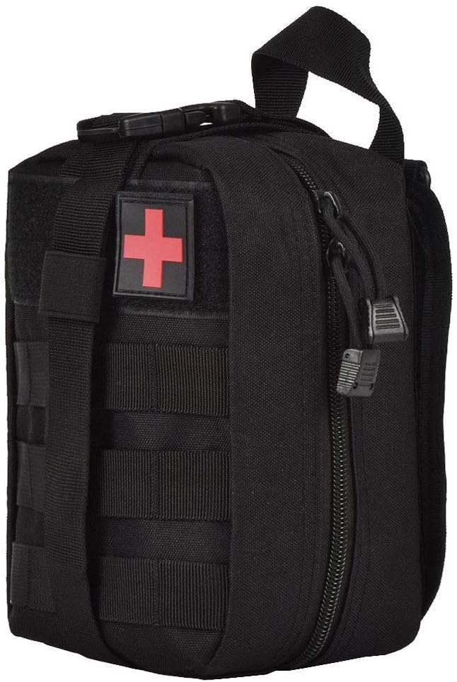 Wolike First Aid Bag Empty Tactical Medical Pouch EMT Emergency Survival Kit Outdoor Travel Molle Rip-Away EMT For Medical Multipurpose Waist Pack Military Utility kit