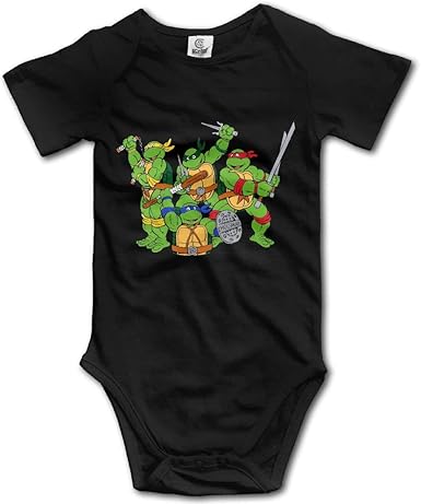 ninja turtle baby onesie