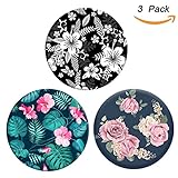 Evermarket Multi-Function Holder and Mount,Expanding Stand Pop Grip Mount Socket For Smartphones Pack of 3 (Flower)