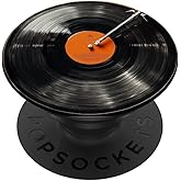 Vinyl Record Player Vinyl Collector Retro Music Lover PopSockets Adhesive PopGrip