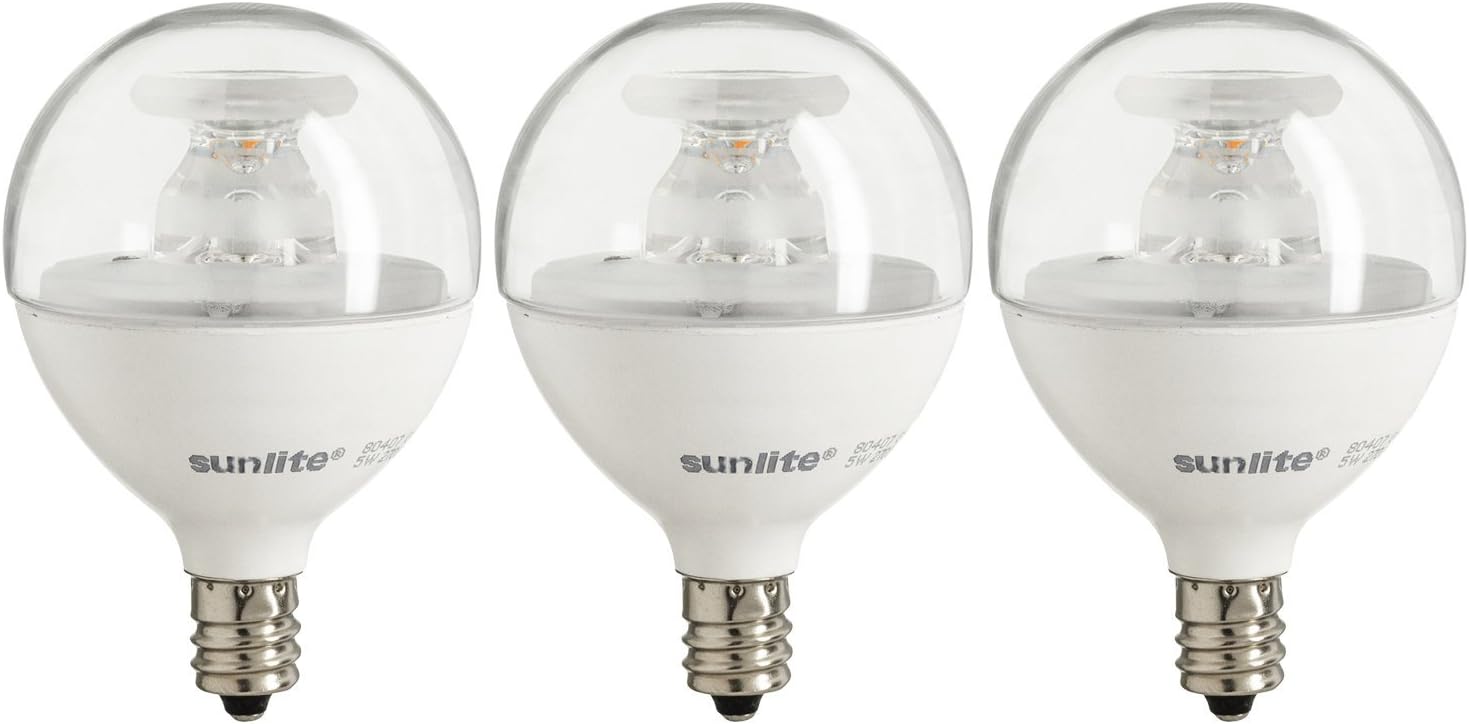 Best ge led clear globe 500 lumen