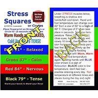 Stress Square Instruction Card---Stress Square not included