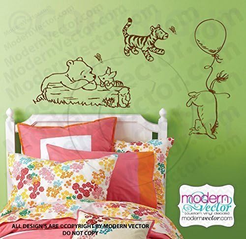 Classic Bear group Vinyl Wall Decal