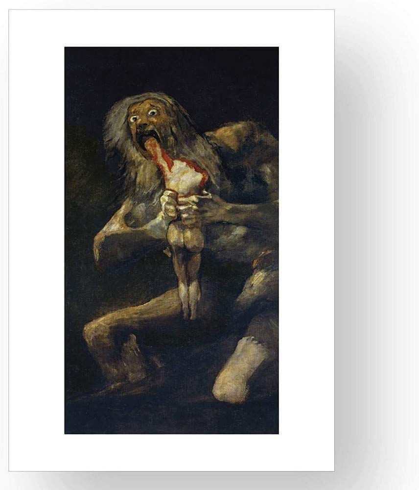 Official Reproduction of the Prado Museum "Saturn"