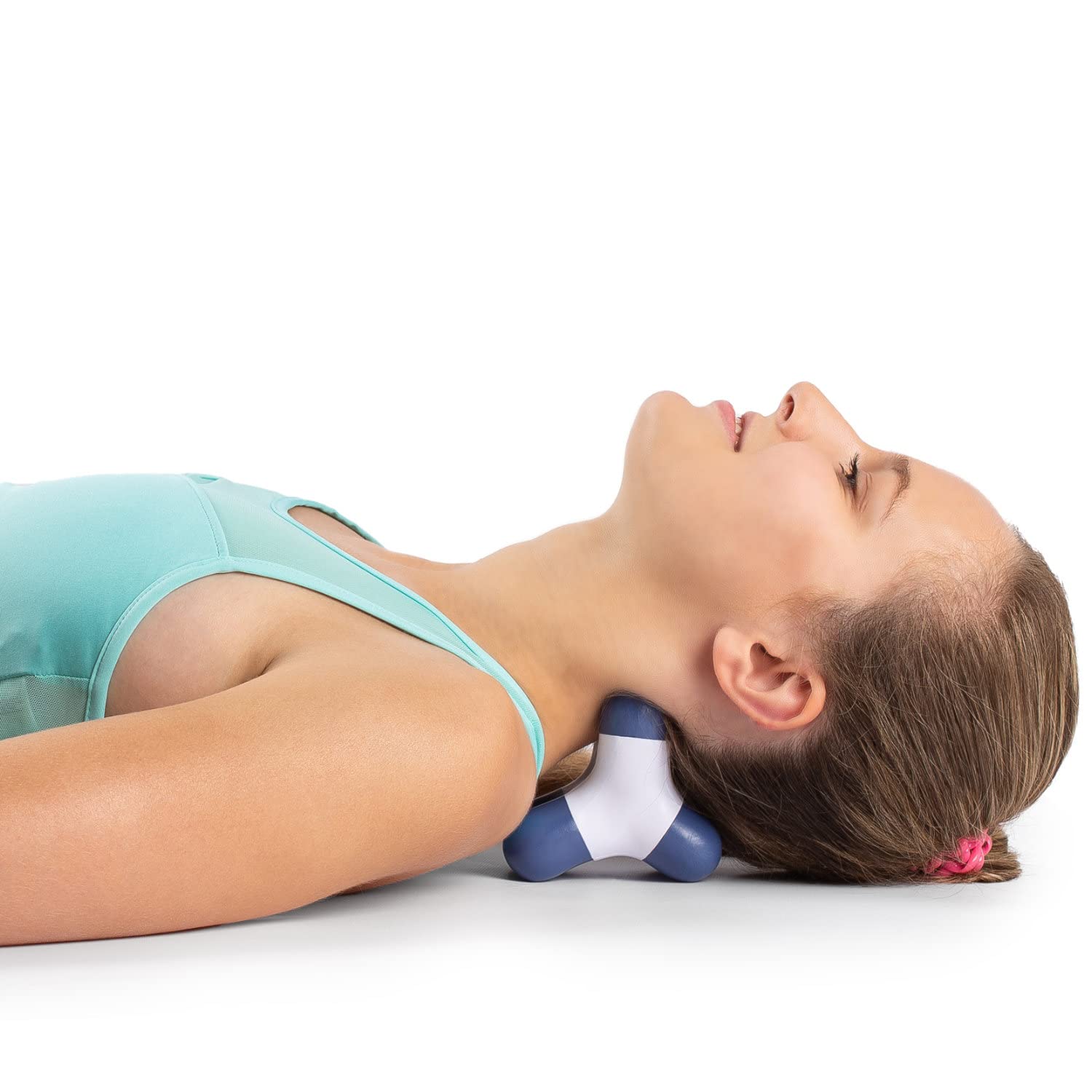 Photo 1 of Pressure Point Neck Massager, Trigger Point Massage Tool, Occipital Release Tool, Headache Relief, Unique Design Targets The Hard-to-Reach Neck Muscles, Fast, Easy, Effective