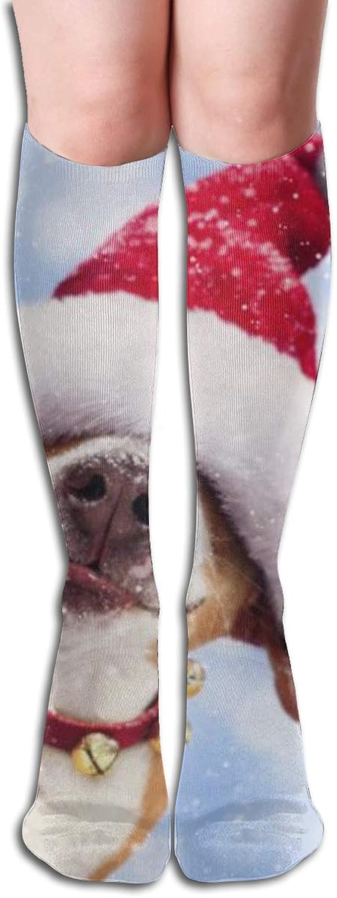 Teen boy Christmas present Mens And Women Patterned Socks Christmas Dog