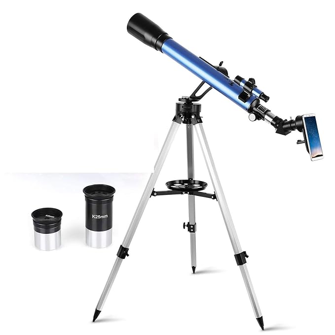 Amazon.com : TELMU Telescope, 60mm Aperture & 700mm Focal Length (27