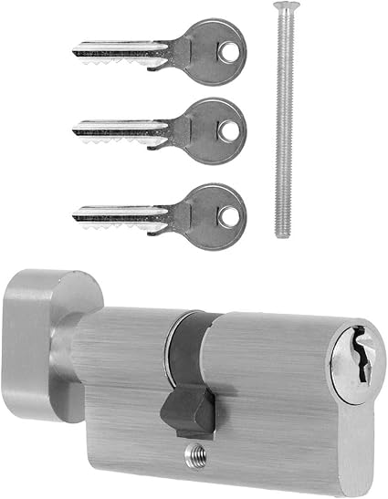 Schließzylinder mit Knauf / Türschloss / Zylinderschloss