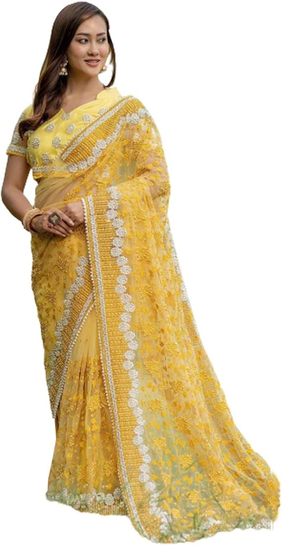 Amazon designer wedding sarees Clearance