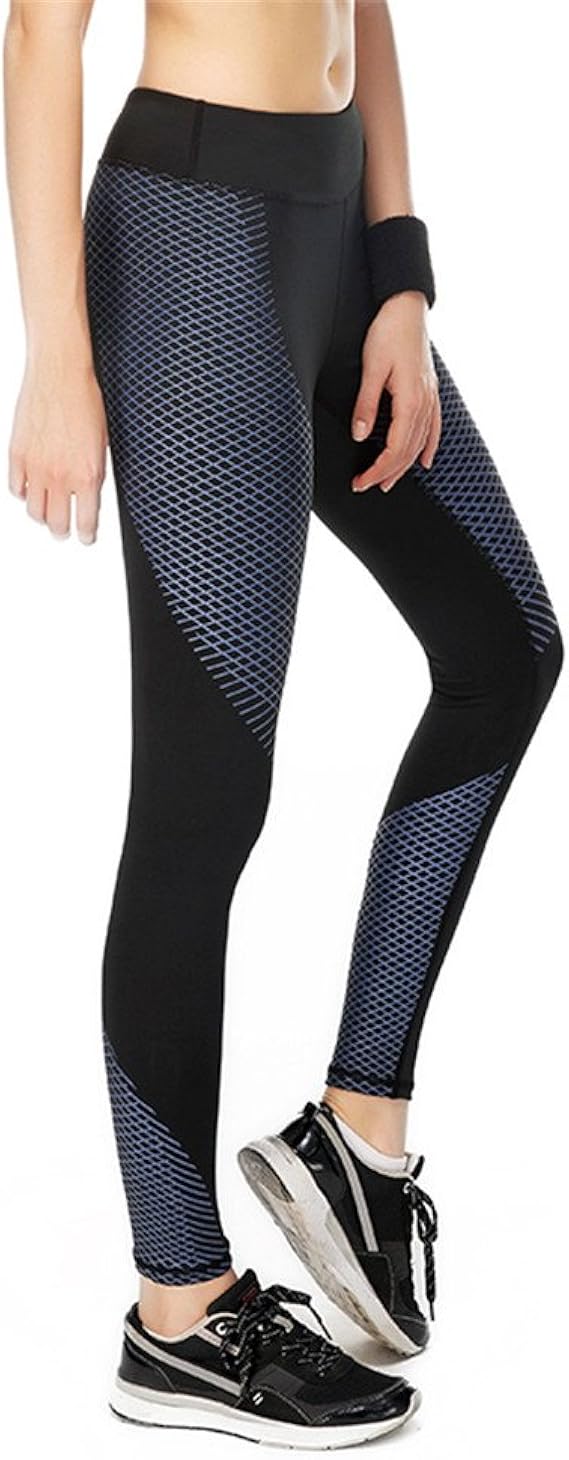 Amazon 新しい移動ブランドsexハイウエストストレッチパンツスポーツジム服スパンデックスrunningタイツレディーススポーツレギンス フィットネスヨガパンツ Us サイズ Xl カラー ブルー フィットネス トレーニング レディース 通販