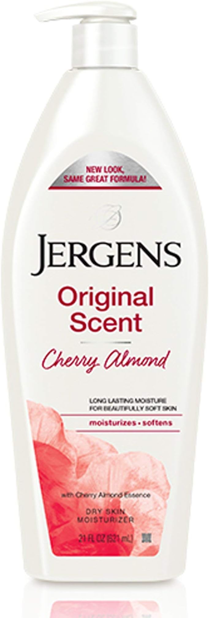 Jergens Original Scent Dry Skin Moisturizer 21 oz Unisex Almond Cherry Fragrance