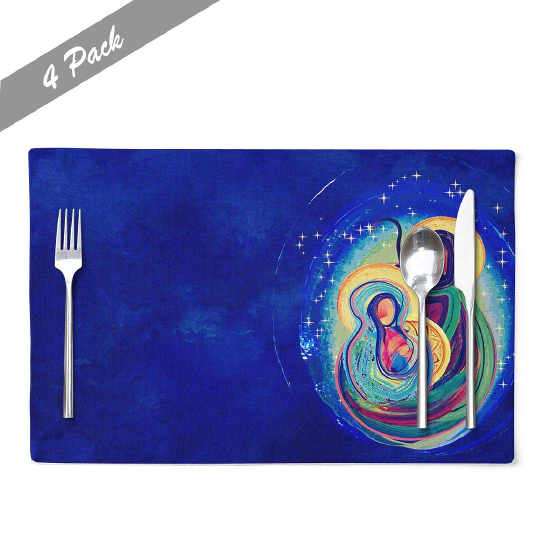 Best Nativity Set Table Pad Decor