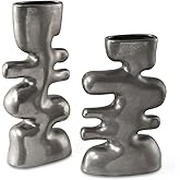 Uttermost 18145 Free Flowing - Vase (Set of 2)-14.25 Inches Tall and 7 Inches Wide