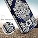 S6 Active Case, TownShop Moroccan Floral Design Hard Impact Dual Layer Shockproof Bumper Case for Samsung Galaxy S6 Active (G890)