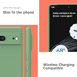 YATWIN Silicone Case for Google Pixel 7