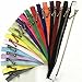 WKXFJJWZC 20pcs 16 Inch (40 cm) Brass Close-end， Zipper On Mix Nylon Coil Zippers (16inch)