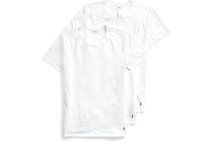 POLO RALPH LAUREN Men's Classic Fit Undershirt W/Wicking 3-Pack Crews