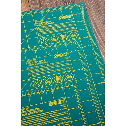 3 OLFA+Double+Sided+Self+Healing+Rotary+Mat