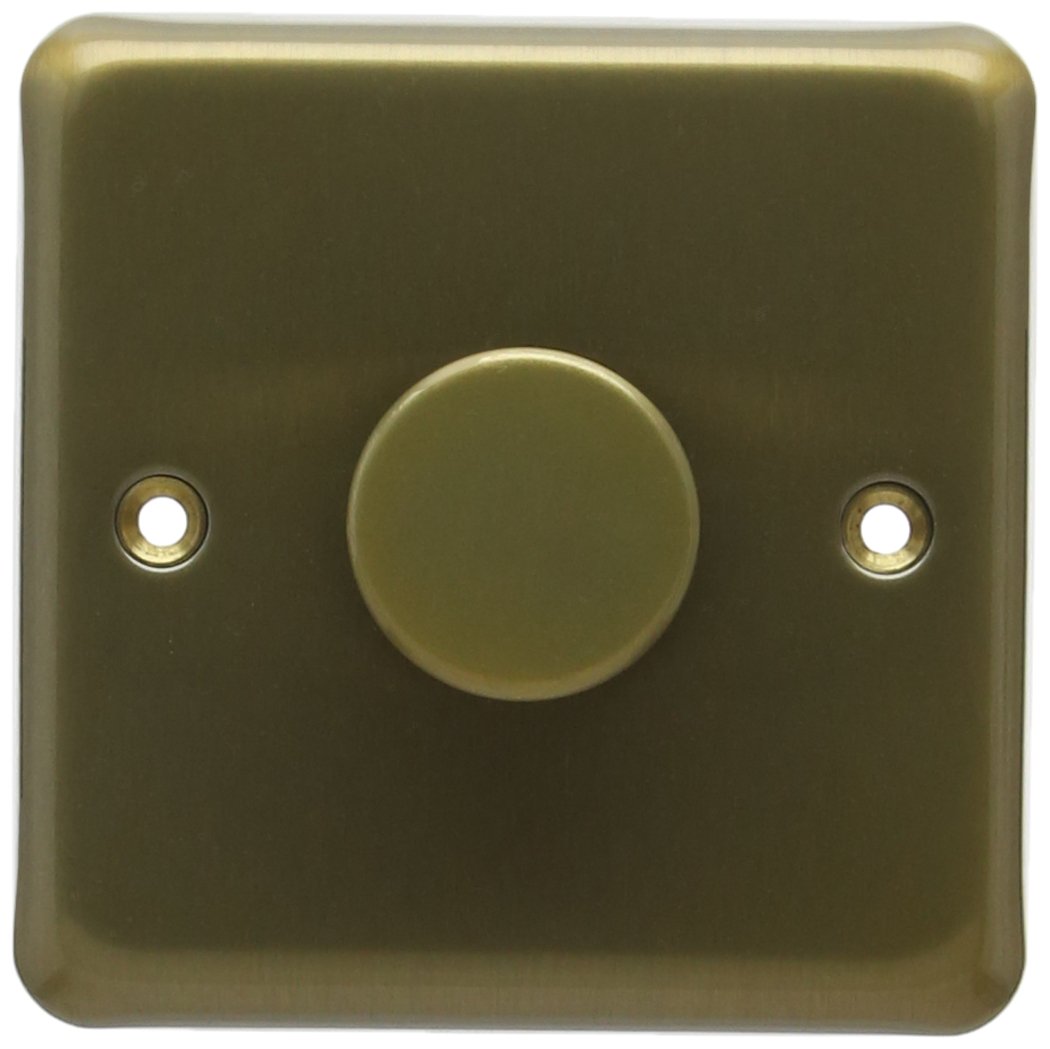 MK K1536SAGLV 300W/ 240VA 2-Way Single Dimmer Low Voltage - Satin Gold