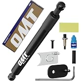 OMT Tailgate Assist Shock Compatible with 09-26 Ram 1500 2500 3500, Black | 43301, Driver Side Mounting, Gentle Lowering Control, Fast No Drill Setup, AISI 1045 Steel, Complete Accessories