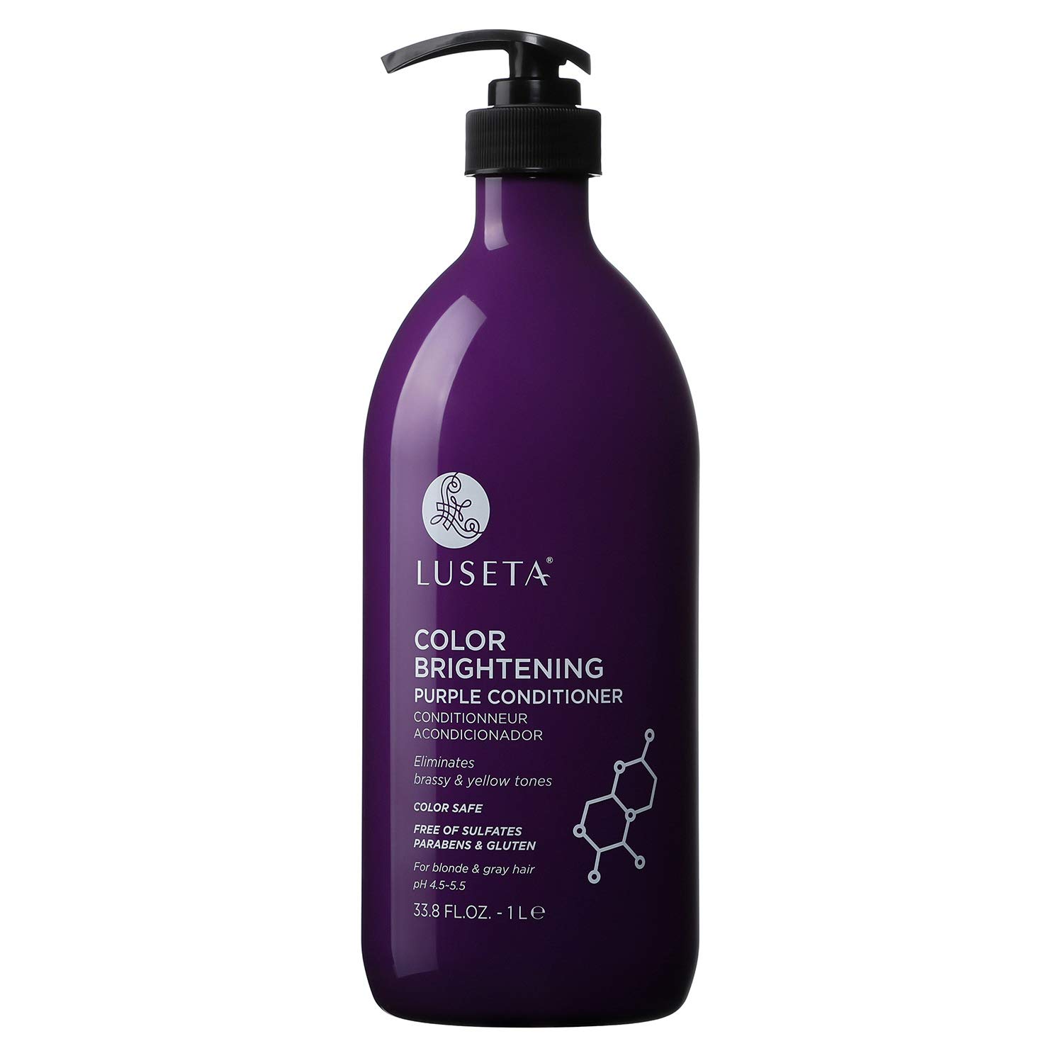 luseta color brightening purple conditioner 1000ml