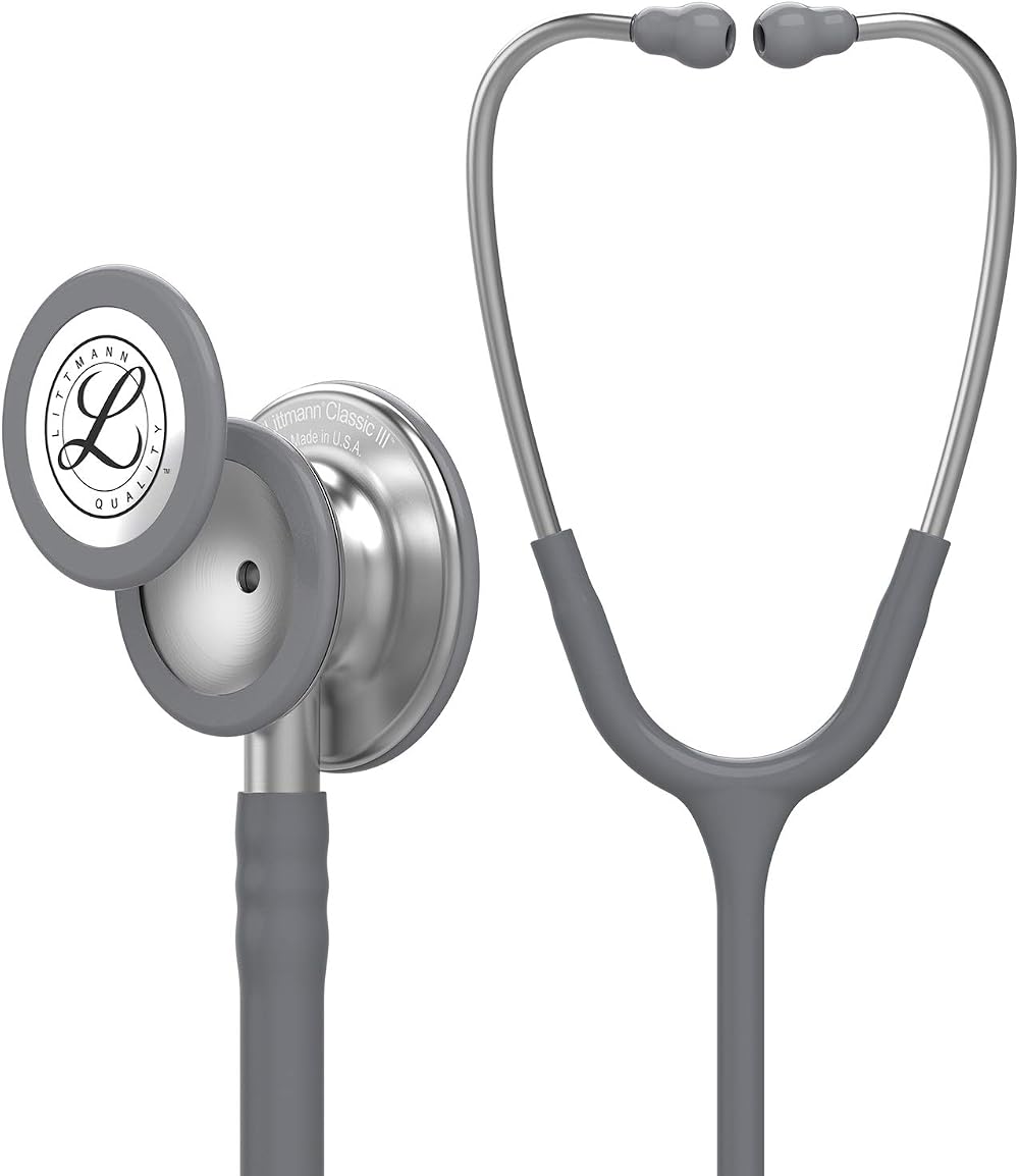 Littmann Classic III Monitoring Stethoscope Gray Tube 27 inch 5621