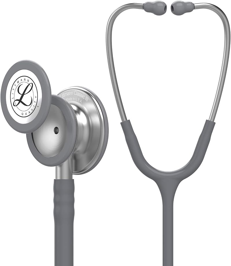 Littmann Classic III Monitoring Stethoscope Gray Tube 27 inch 5621
