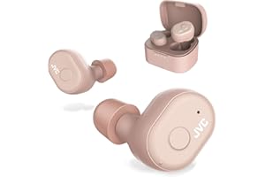 JVC Truly Wireless Earbuds Headphones, Bluetooth 5.0, Water Resistance(Ipx5), Long Battery Life (4+10 Hours), Secure and Comf