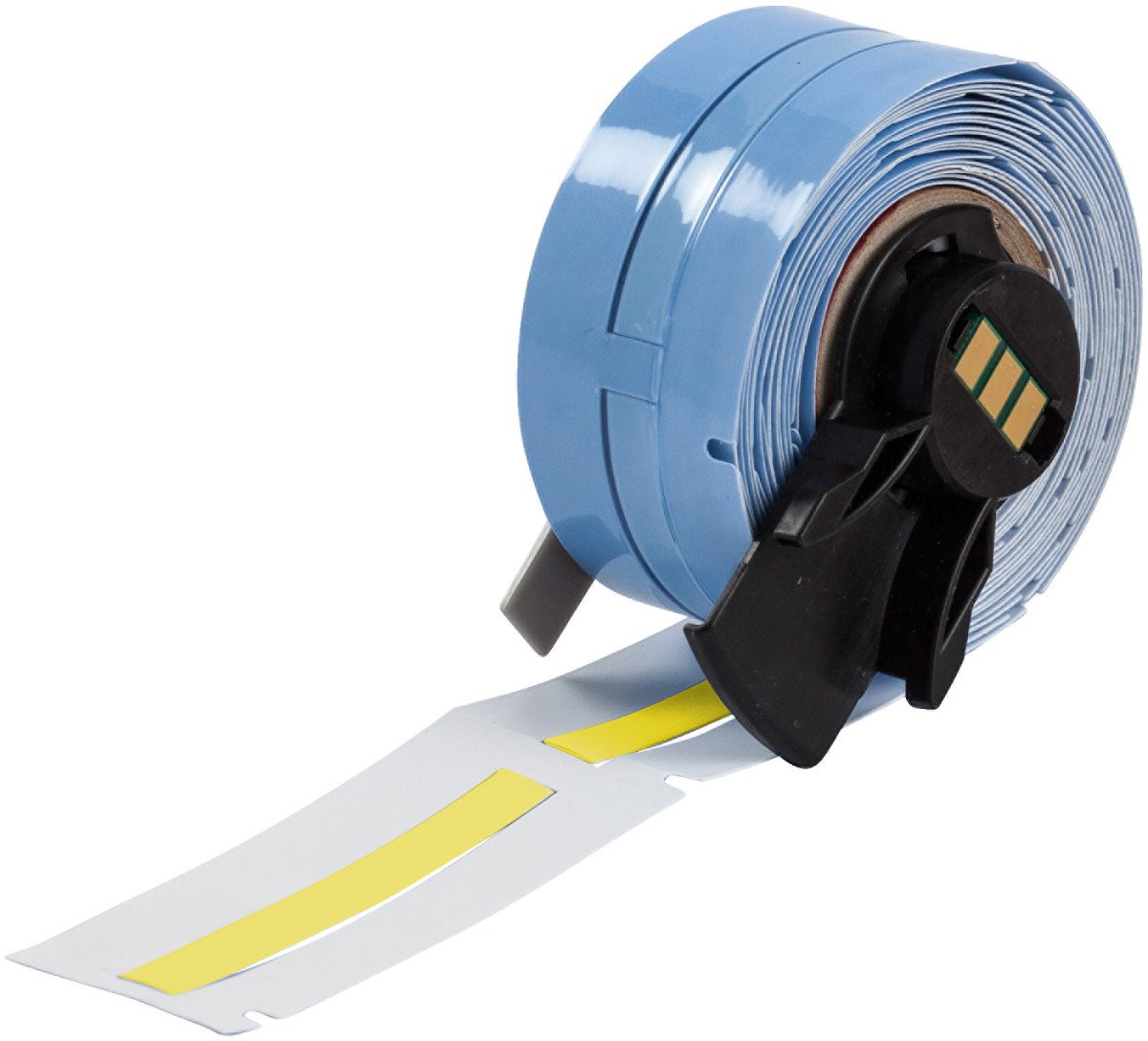 Brady PSPT-125-2-YL-R BMP61, BMP71 and TLS 2200Series PermaSleeve Heat-Shrink Polyolefin Tubing, Fits 2216 AWG, 0.235" Width