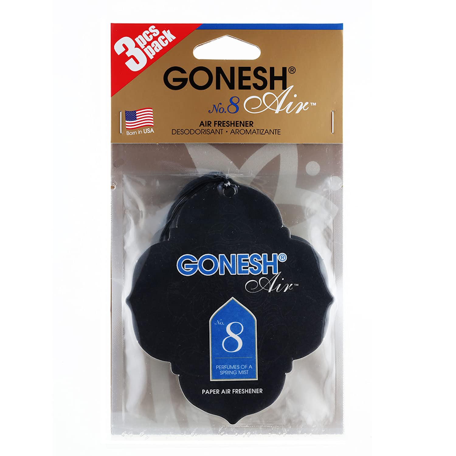 GONESH ペーパーエアフレッシュナー No.8 3個パックの商品画像