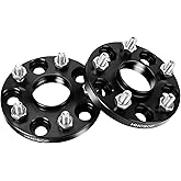 15mm 5x4.5 Wheel Spacers Compatible with Lexus ES300 330 350, GS300 350 430 450, IS250 300 350, LS400 430, Toyota Tacoma Camry Highlander, 2PCS 5x114.3 Wheel Adapters with 12x1.5 Studs & Bore 60.1mm