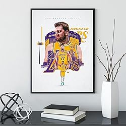 Basketball Superstar Luka Doncic Signed Poster For