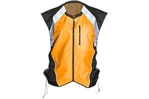 Badass Moto Safety Vest With Pockets. Motorcycle Reflective Vest For Motorcycle Jacket. High Visibility Running Vest