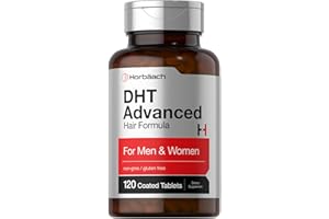 Horbäach DHT Advanced Hair Formula | 120 Tablets | Non-GMO and Gluten Free Hair Formula Blend with Saw Palmetto, Kudzu, and Fo-Ti