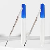 ℉ Oral Thermometer for Adults and Kids 2PCS - Glass Thermometer for Rectal Temperature - Accurate Easy Reading - AiBi TECH