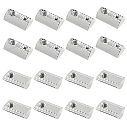 Kyuionty 30 Pcs 4040 Series M6 Half Round Roll in