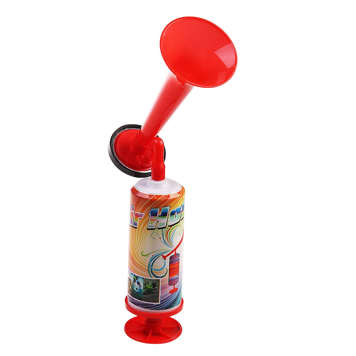 VOSAREA Hand Held Large Air Horn Pump Loud Noise Maker Safety Parties Sports Events (Random Color)