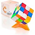 CUBIDI® Magic Cube 3x3 - Speed Cube 3x3 - Durable and Stickerless - Travel Games and Car Game for 8+ Year Old Boys and Girls - Brain Teasers Puzzles.