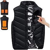 SICHUNL Kids Winter Heated Vest Windproof Lightweight Jacket for Boys Girls Winter Gift(Battery NOT Included)