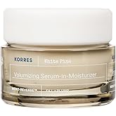 KORRES White Pine Meno-reverse Volumizing Serum-in-moisturizer, 2-in-1 Face Moisturizer For Mature Skin, Post-menopausal Skincare With Natural Peptides & White Pine Extract, 1.4 Fl Oz