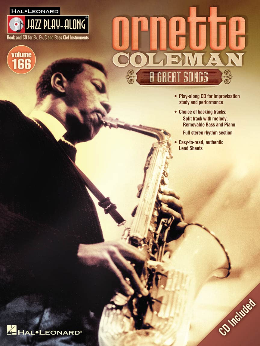 Ornette Coleman: Jazz Play-Along Volume 166 (Hal Leonard Easy Jazz Play-Along)