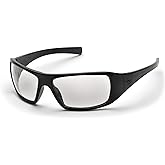 Pyramex Goliath Safety Eyewear Black Frame Clear Anti Fog Lens