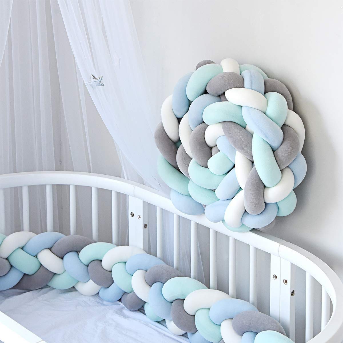 plait bumper for cot