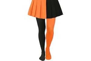 Lastclream High Waisted Tights for Women Cosplay Costume Stockings 80 Denier Semi Opaque Pantyhose Full Footed
