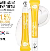 7DAYS Collagen Eye Cream Korean Under Eye Cooling Anti-Aging Brightening view 2