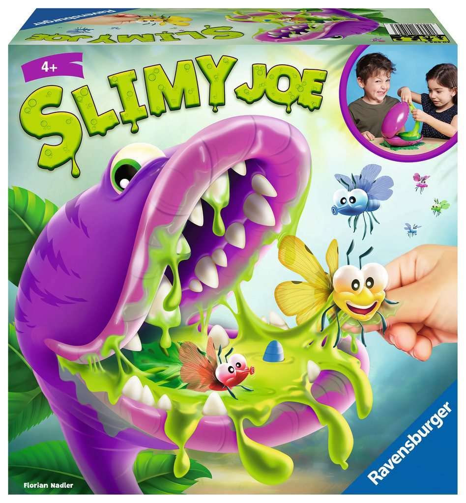 Slimy Joe Board Game for Kids age 4 years and up. Help the Fluterbyes escape the slime,20594