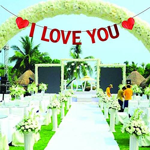 CODE FLORIST I LOVE YOU Banner,Valentine's Day Proposal Birthday Courtship Wedding Anniversary Brida - //coolthings.us