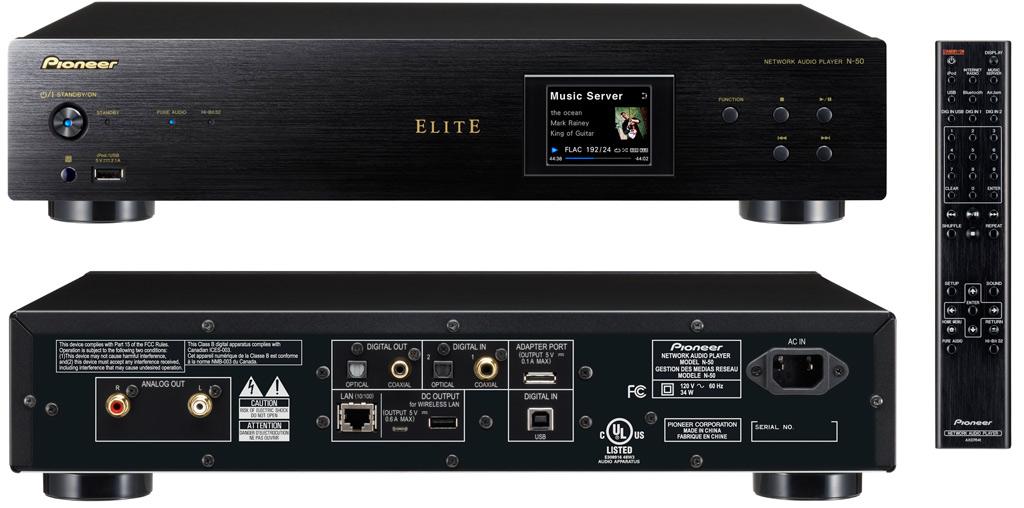 Amazon.com: Pioneer Elite N-50 Audiophile Network Audio Player with