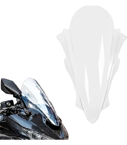 Amazon.com: Puig Z-Racing Screen Kawasaki ZX-4R Ninja/ZX-4RR